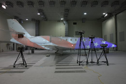 Flag scheme projected on jet using ProjectionWorks