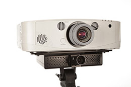 DSC projectors are high-powered with 5 different interchangeable lens options.